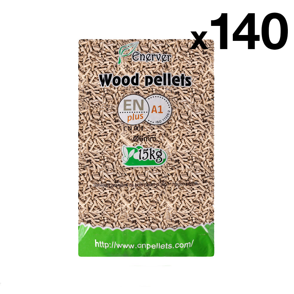 WOOD PELLETS - GRANULÉS DE BOIS SAC 15 KG